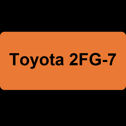 Toyota 2FG-7